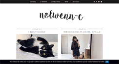 Desktop Screenshot of nolwenn-c.com
